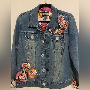 Vintage Berek Jean Jacket Size Large